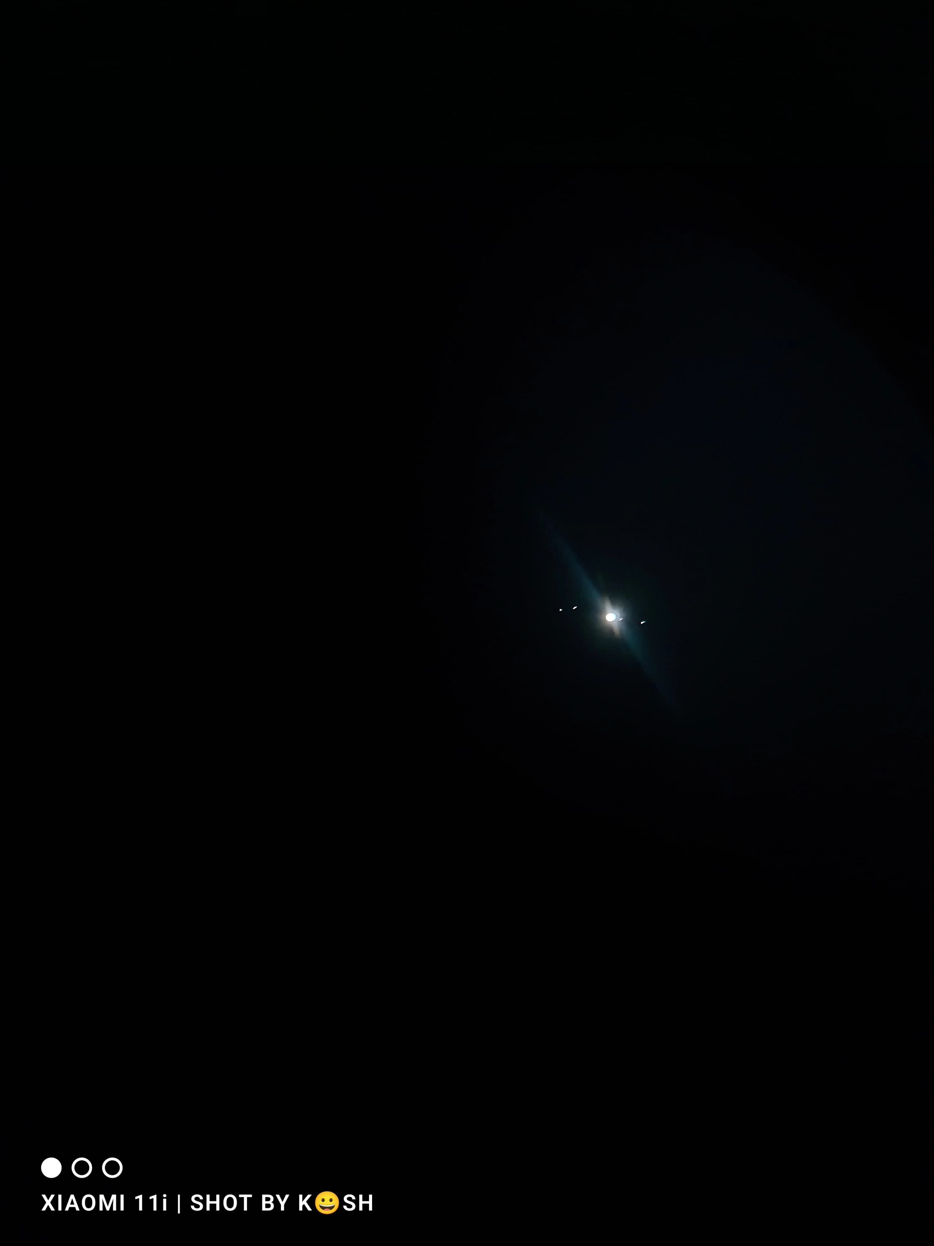 Jupiter and Four Moons